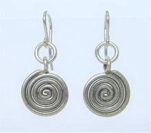 Load image into Gallery viewer, Amethyst Thai Silver Spiral Necklace