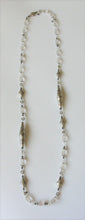 Load image into Gallery viewer, 37" Quartz & Thai Silver Necklace