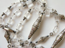 Load image into Gallery viewer, 37" Quartz & Thai Silver Necklace