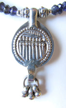 Load image into Gallery viewer, Iolite Seven-Mothers-and-a-Guardian Necklace