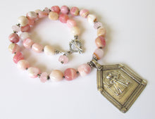 Load image into Gallery viewer, Pink Opal Goddess Necklace