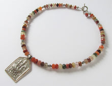 Load image into Gallery viewer, Rutilated Quartz Bhumiya Raj Hero Amulet Necklace