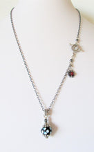 Load image into Gallery viewer, Black African Trade Bead Pendant