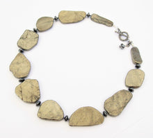 Load image into Gallery viewer, Pyrite 19.5" Necklace