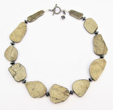 Load image into Gallery viewer, Pyrite 19.5" Necklace