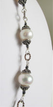 Load image into Gallery viewer, Nine Pearl & Balinese Silver Necklace