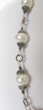 Load image into Gallery viewer, Nine Pearl & Balinese Silver Necklace