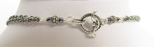 Load image into Gallery viewer, Nine Pearl & Balinese Silver Necklace