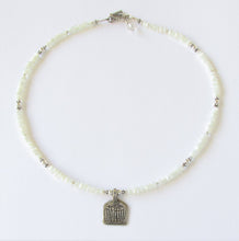 Load image into Gallery viewer, Mother-of-Pearl Seven-Mothers-and-a-Guardian Amulet Necklace