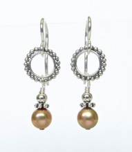 Load image into Gallery viewer, Golden Moonstone & Pearl Amulet Necklace